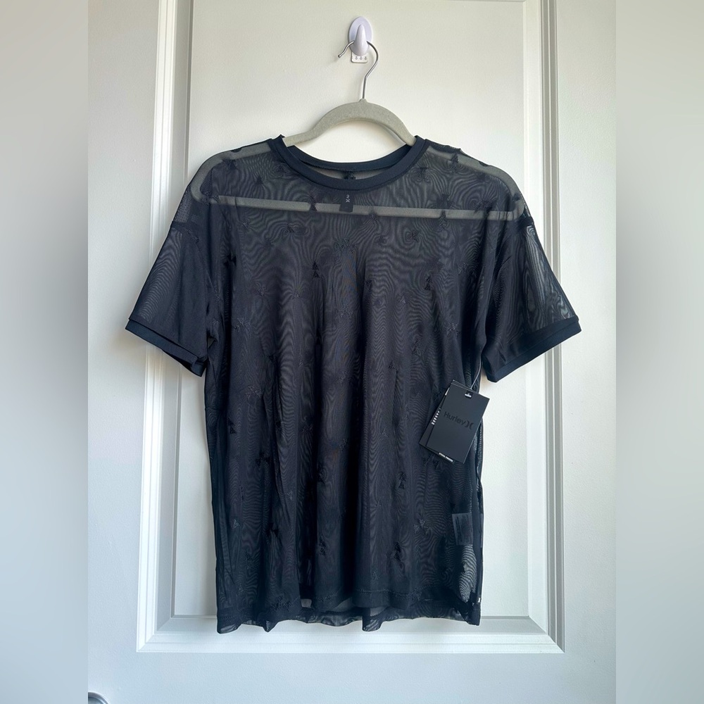 Hurley Mesh Tee — NWT!!